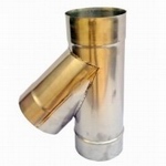 Тройник одностенный